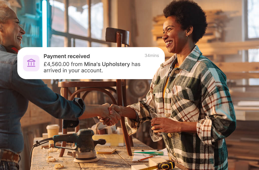 Making a business payment