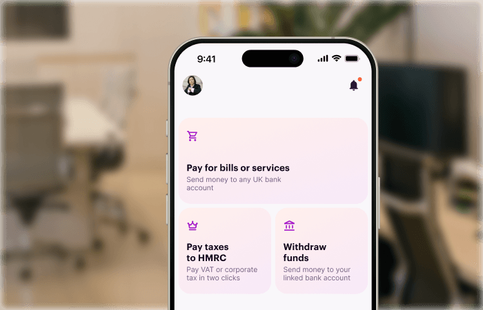 Cashback Pay mobile interface