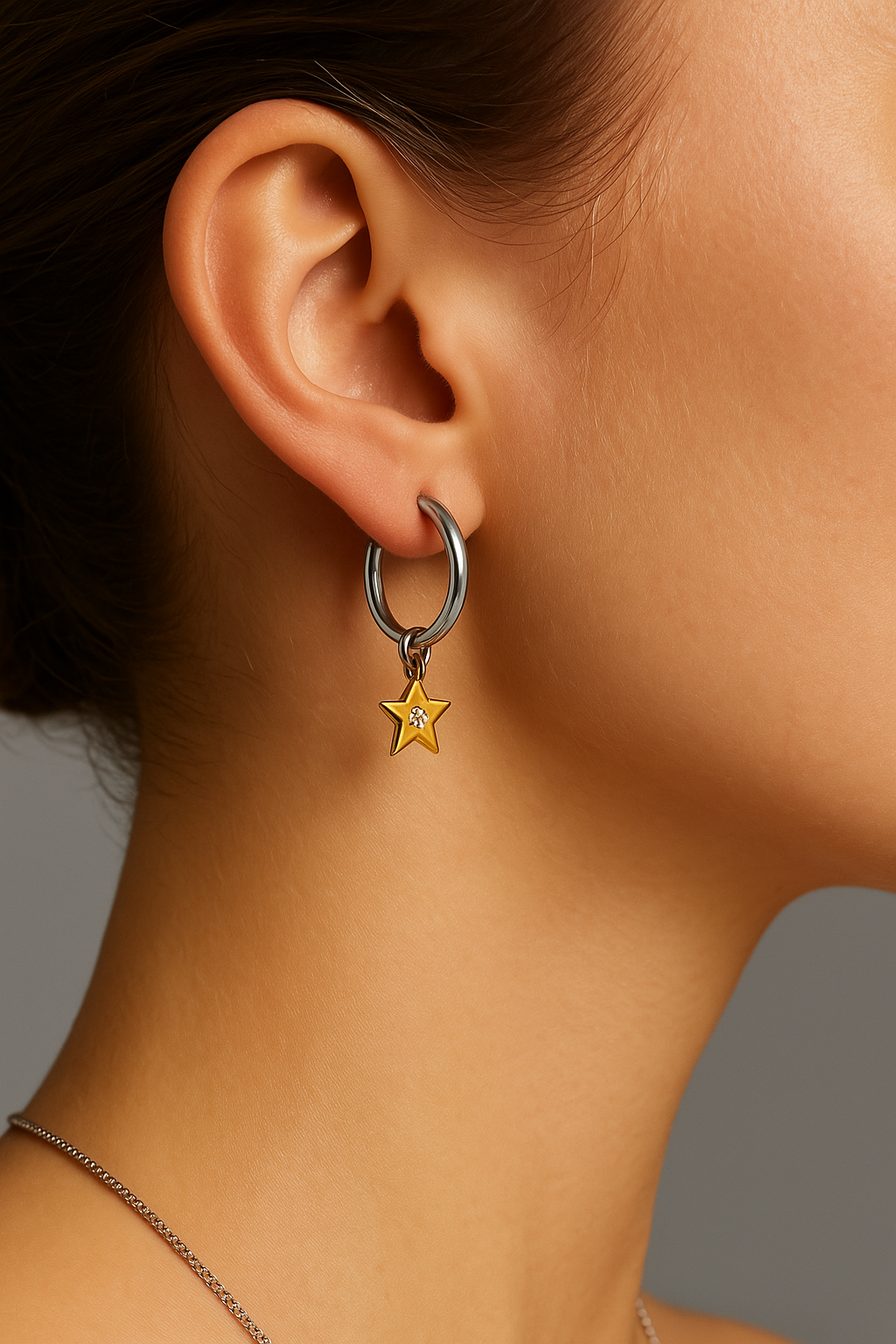 Starlight Hoop Earrings