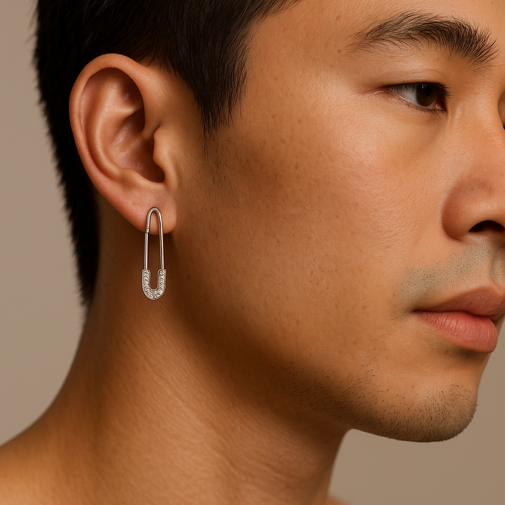 Safety Pin Earrings