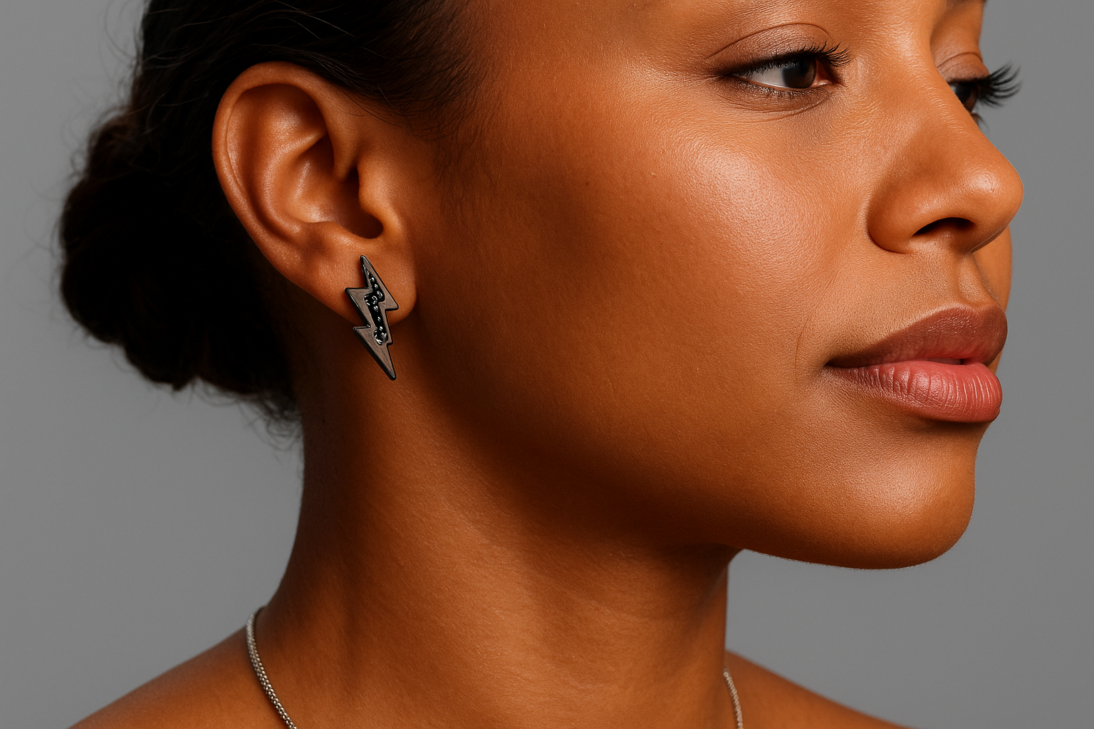 Lightning Stud Earrings