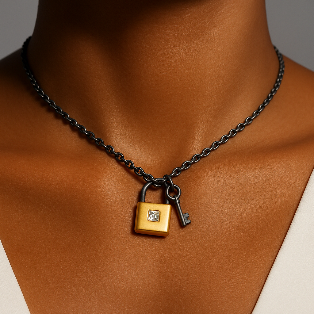 Lock & Key Necklace