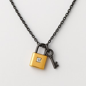 Product image for Lock & Key Necklace