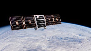 NanoAvionics' mp42 satellite in space
