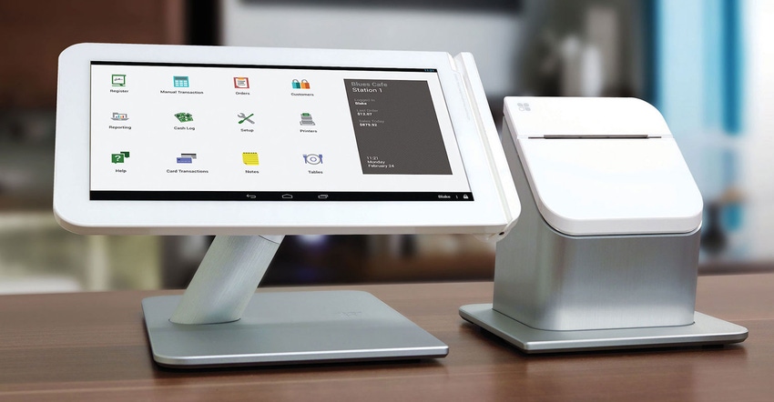 Clover POS system