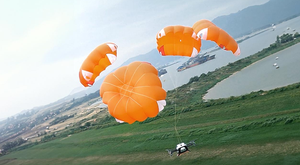 XPENG AEROHT's Multi-Parachute Rescue System Parachute Deployment Test