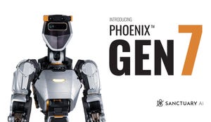 Sanctuary AI's promotional image for its Phoenix humanoid robot