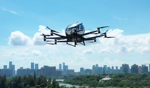 EHang's EH216-S electric aerial vehicles