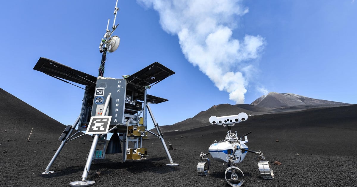 Lunar Robots Tested on Active Volcano | IoT World Today