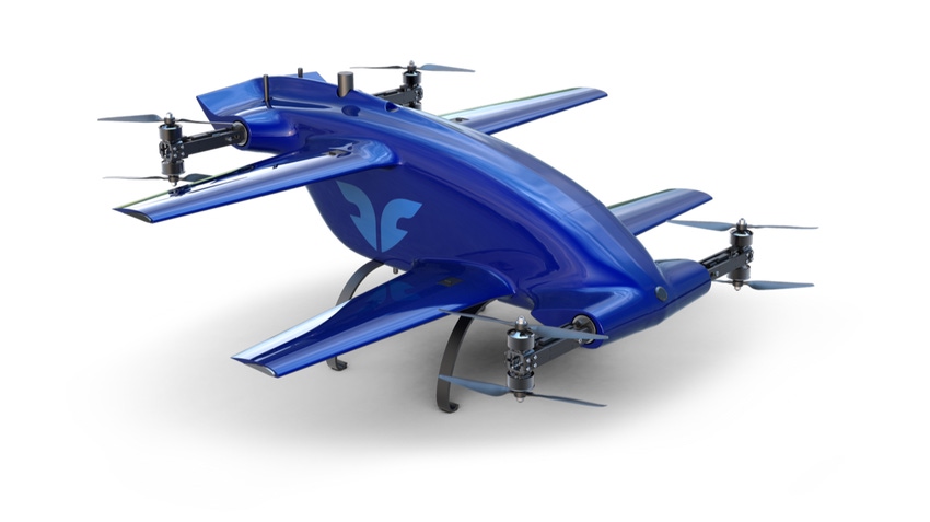 Wonder Robotics' platform is being integrated into a Blueflite drone Wonder Robotics' platform is being integrated into a Blueflite drone