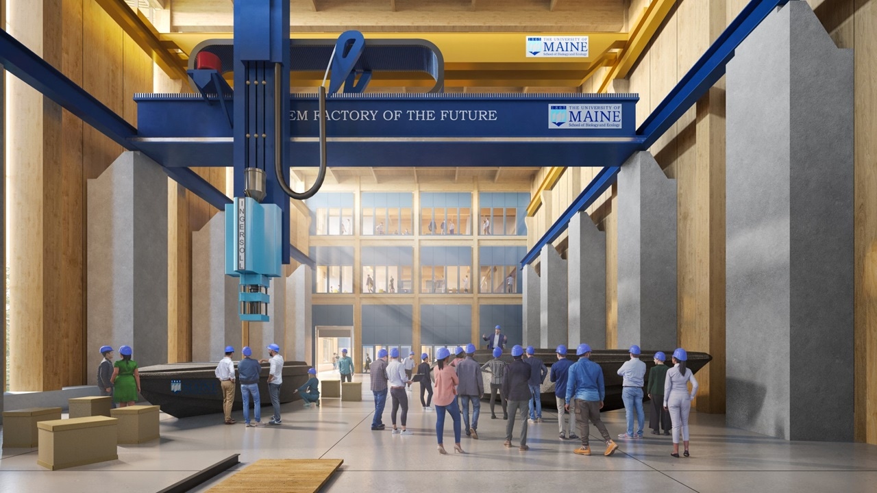 UMaine Begins Construction on 82M Factory of the Future