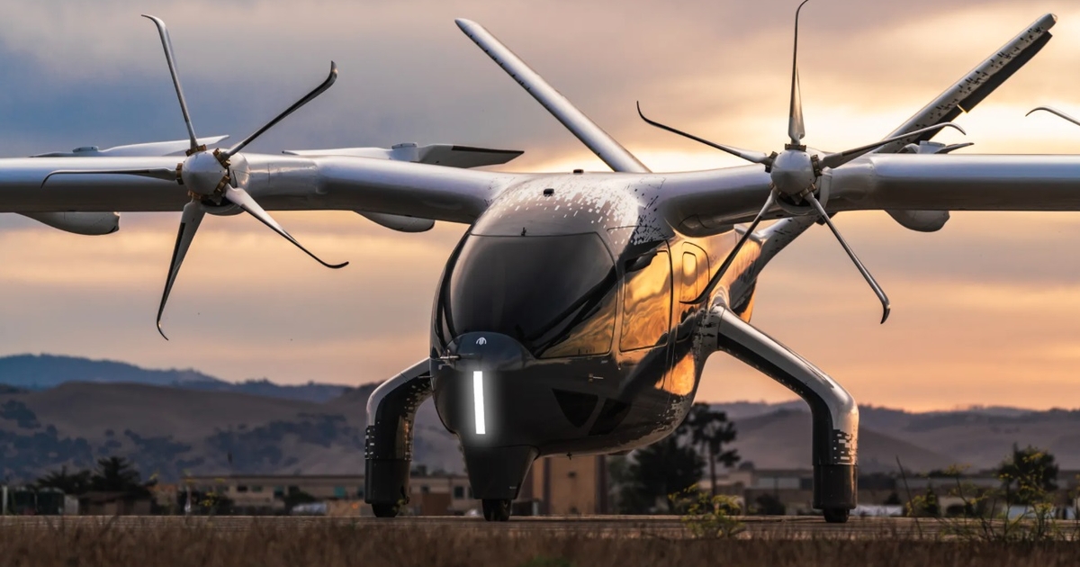 Air Taxi Takes First Test Flight in Abu Dhabi