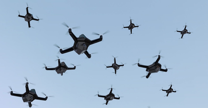 Drone swarm