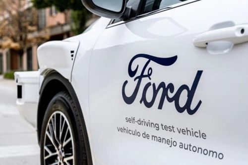 Self driving Ford vehicle