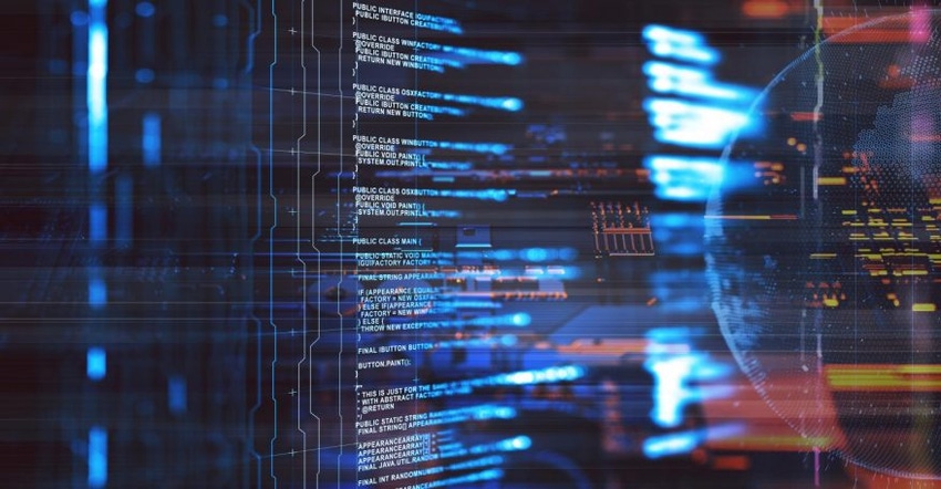 Image shows an abstract digital big data concept. Image shows an abstract digital big data concept.