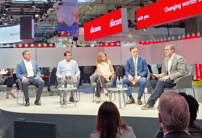Panelists discuss how AI-powered networks revolutionize connectivity at Mobile World Congress 2024 in Barcelona.