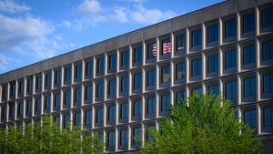 The US Department of Energy building