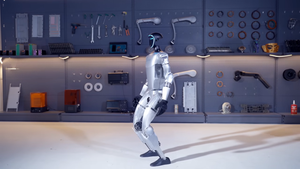 A still from Unitree Robotics' video showing its G1 robot