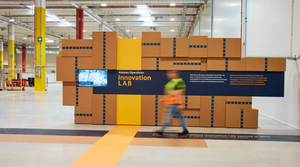 Amazon's advanced Operations Innovation Lab in Vercelli, Italy