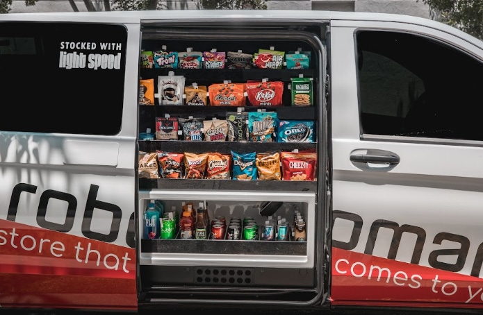 Robomart's mobile ice cream shop