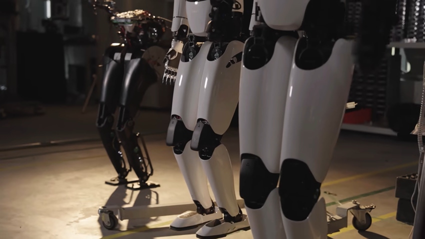 MagicLab's electric humanoid robot design