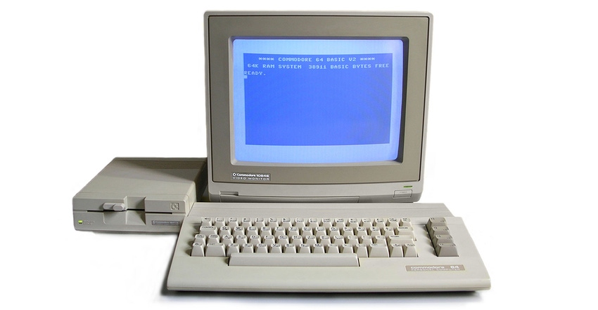 The Commodore 64 was one of the first PCs.