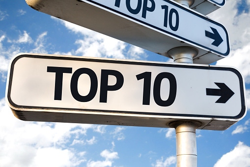Top 10 sign Top 10 sign