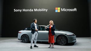 Sony Honda automotive brand Afeela announced at CES that it's going to use Microsoft AI in its vehicles