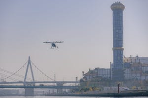 Volocopter 2X at Osaka Heliport. 