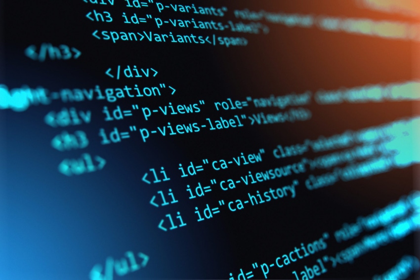 Image shows programming source code. Image shows programming source code.