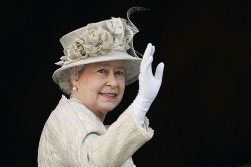 Image shows Queen Elizabeth II