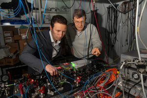 Harvard quantum experts Mikhail Lukin and Dolev Bluvstein