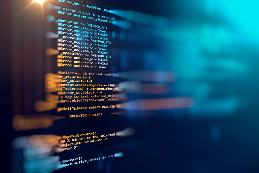 Programming code abstract technology background Programming code abstract technology background