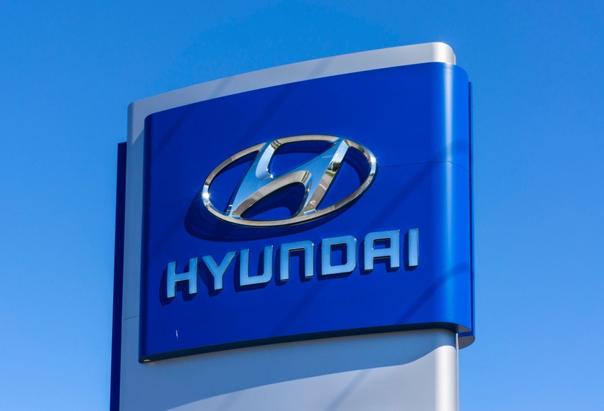 Image shows Hyundai car dealership, Winter Haven, Central Florida, USA Image shows Hyundai car dealership, Winter Haven, Central Florida, USA