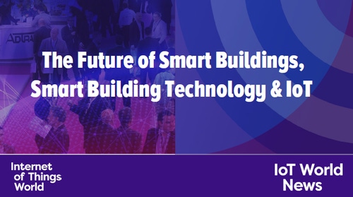 Slide of the Future of Smart Buildings, Smart Building Technology and IoT presentation