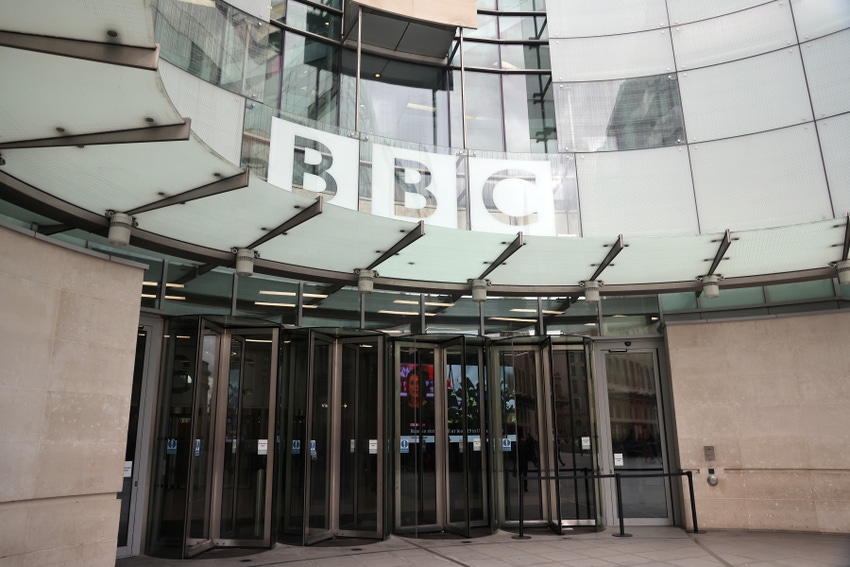 BBC building in London