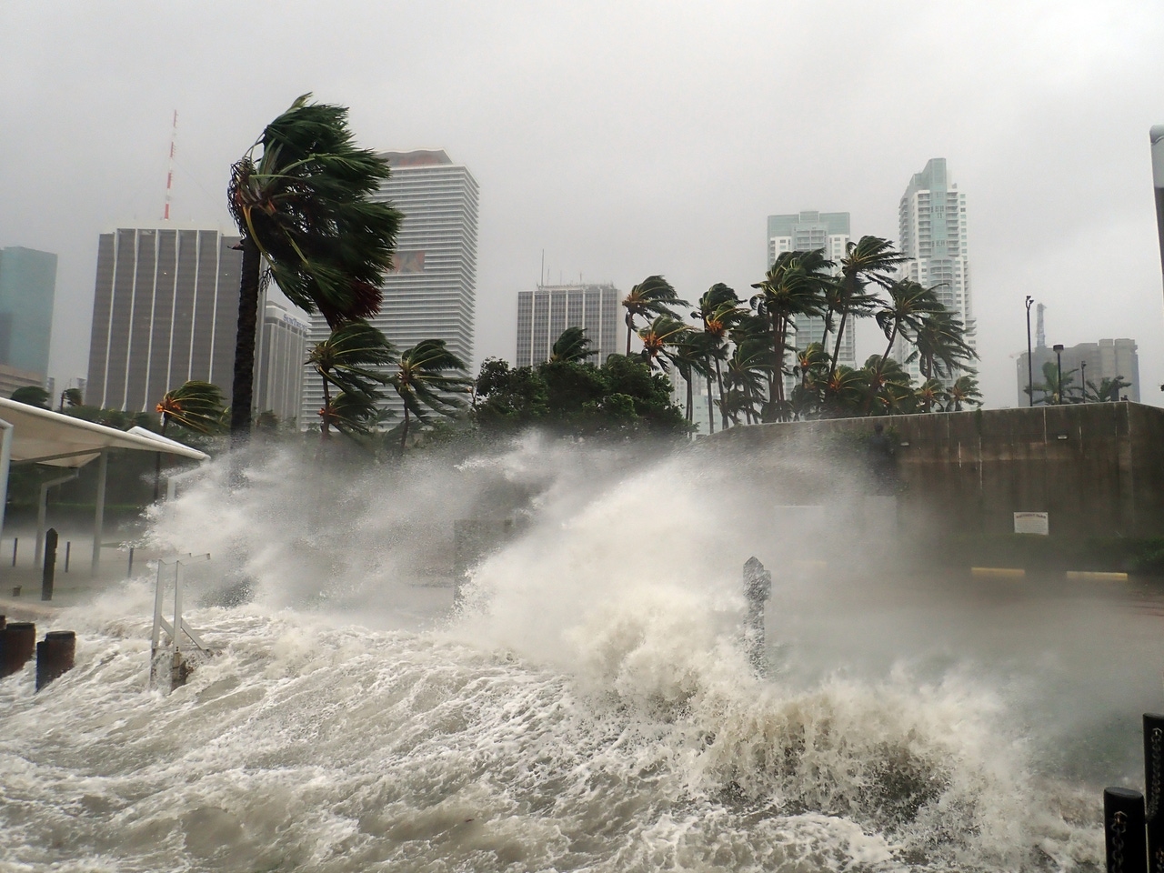 A storm lashing a sea shore A storm lashing a sea shore