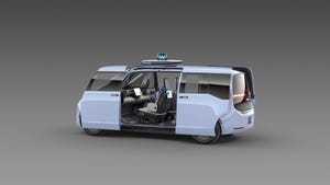 Image shows Waymo's new, custom-built robotaxi developed in partnership with Zeekr