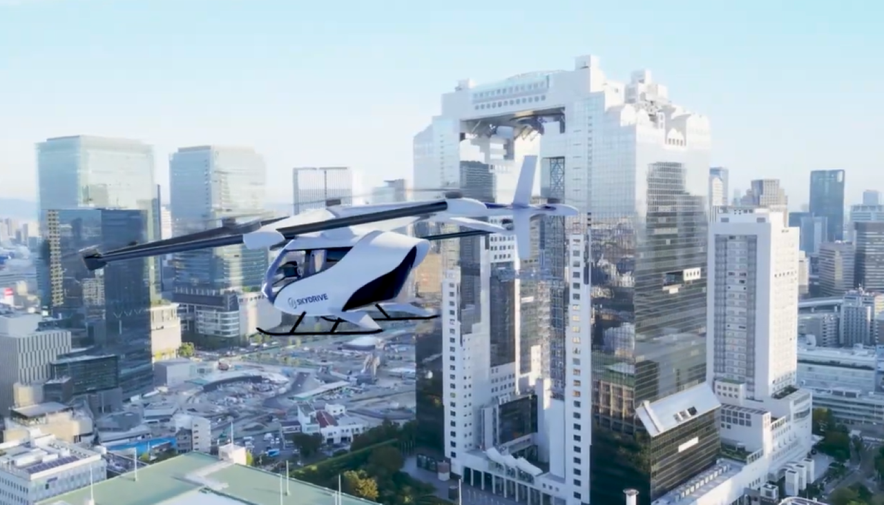 Flying Taxi Routes Planned In Japan; 4 Osaka Destinations