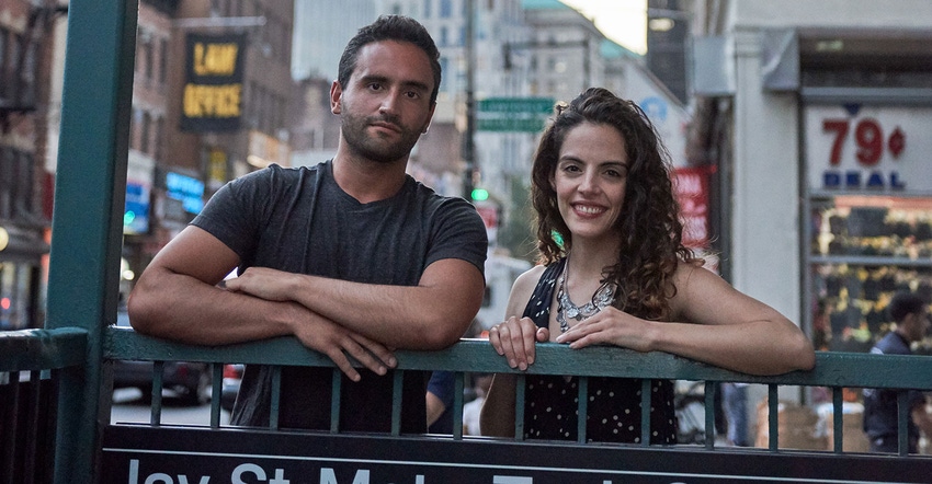 Jorge and Daniela, co-founders of goTenna Jorge and Daniela, co-founders of goTenna