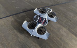 Doroni Aerospace's two-seater eVTOL (electric vertical takeoff and landing) vehicle
