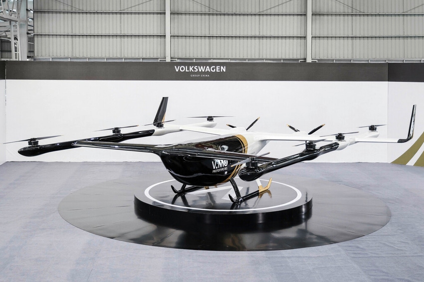 Image shows Volkswagen's V.MO flying taxi