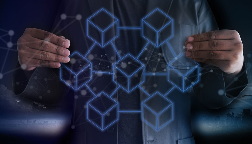 Blockchain concept Blockchain concept