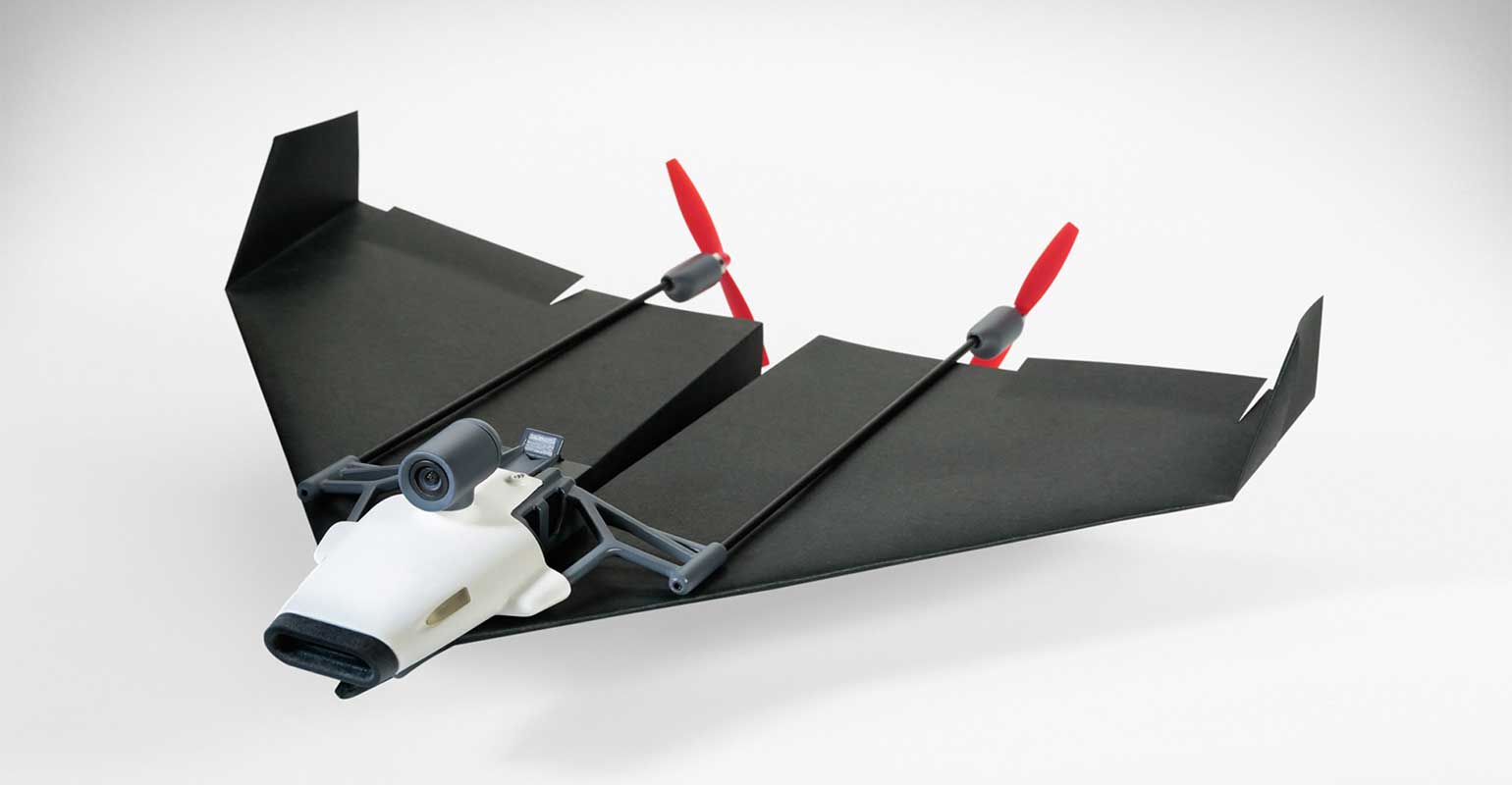 This Gadget Turns Paper Airplanes Into VR-Controlled Drones