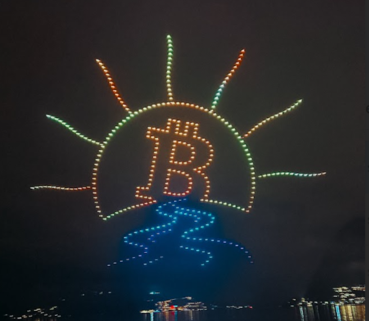 400 Drones Light up the Sky Over Dubai