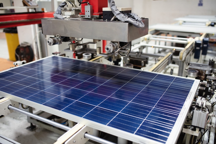 The robot has been designed to rapidly test and identify materials for solar cells The robot has been designed to rapidly test and identify materials for solar cells