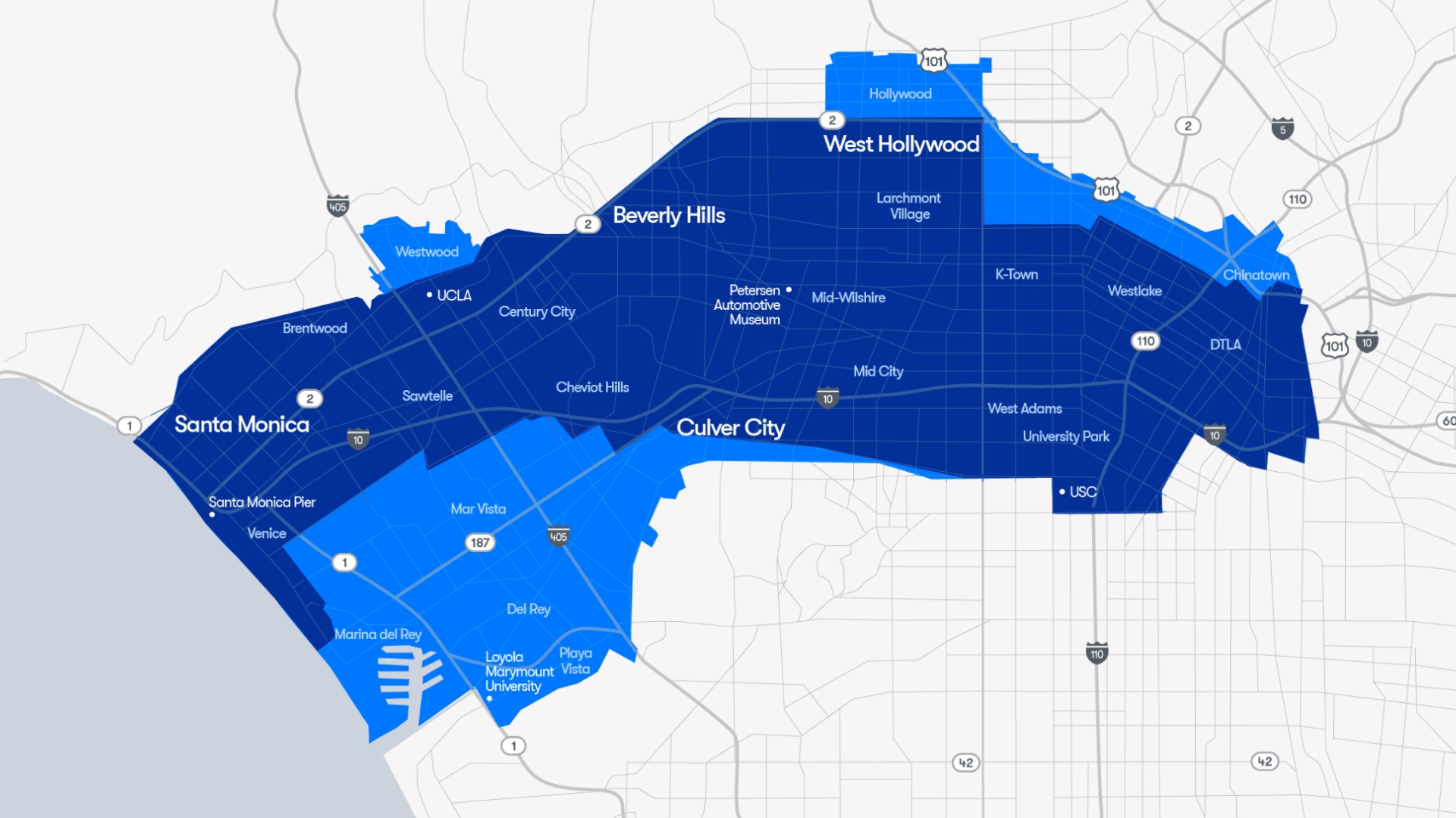 Waymo Expansion Map