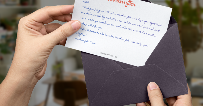 Card Writing Robots Make Sending Notes Easier | IoT World Today