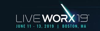 Logo for PTC LiveWorx 2019