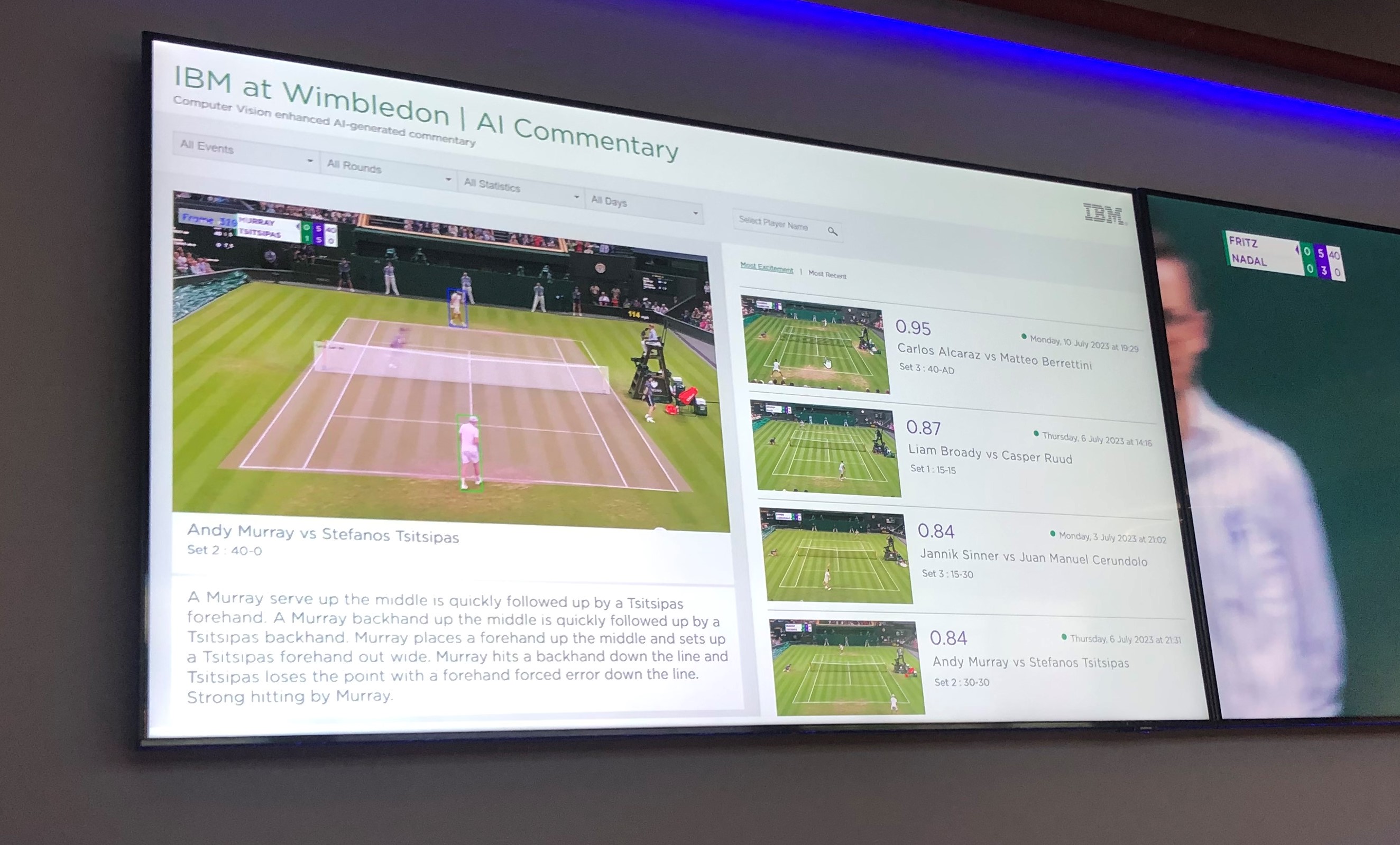 Game, set and AI: Wimbledon 2023 will see AI commentary for the first time  in tennis with help of IBM - BusinessToday